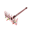 Unusual Festivized Professional Killstreak Seriously Snowed Back Scratcher (Factory New) (Hot)