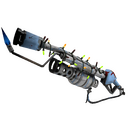 Unusual Festivized Killstreak Igloo Flame Thrower (Well-Worn) (Isotope)