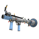 Unusual Festivized Igloo Rocket Launcher (Well-Worn) (Isotope)