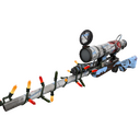 Festivized Igloo Sniper Rifle (Battle Scarred)