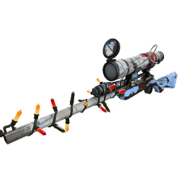 Festivized Igloo Sniper Rifle (Battle Scarred)