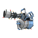 Unusual Festivized Specialized Killstreak Igloo Minigun (Field-Tested) (Cool)