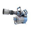 Unusual Specialized Killstreak Igloo Minigun (Field-Tested) (Isotope)