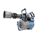 Unusual Igloo Minigun (Well-Worn) (Cool)