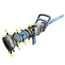 Unusual Festivized Specialized Killstreak Igloo Medi Gun (Well-Worn) (Isotope)