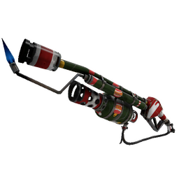 free tf2 item Smissmas Village Flame Thrower (Well-Worn)