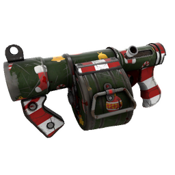 Strange Smissmas Village Stickybomb Launcher (Battle Scarred)