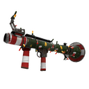 Festivized Killstreak Smissmas Village Rocket Launcher (Battle Scarred)