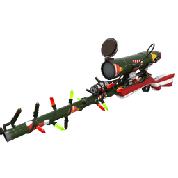 Strange Festivized Smissmas Village Sniper Rifle (Field-Tested)