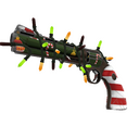 Strange Festivized Professional Killstreak Smissmas Village Revolver (Field-Tested)