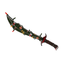 Strange Festivized Specialized Killstreak Smissmas Village Shahanshah (Well-Worn)