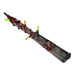 free tf2 item Festivized Specialized Killstreak Frost Ornamented Knife (Well-Worn)