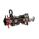 Unusual Festivized Specialized Killstreak Frost Ornamented Iron Bomber (Field-Tested) (Isotope)