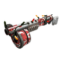 Strange Festivized Specialized Killstreak Frost Ornamented Panic Attack (Battle Scarred)