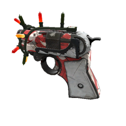 free tf2 item Festivized Frost Ornamented Shortstop (Battle Scarred)