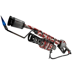 free tf2 item Strange Frost Ornamented Flame Thrower (Well-Worn)