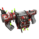 Festivized Frost Ornamented Stickybomb Launcher (Battle Scarred)
