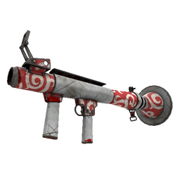 free tf2 item Frost Ornamented Rocket Launcher (Battle Scarred)