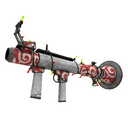 Unusual Festivized Specialized Killstreak Frost Ornamented Rocket Launcher (Well-Worn) (Isotope)