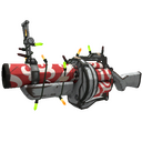 Unusual Festivized Professional Killstreak Frost Ornamented Grenade Launcher (Field-Tested) (Cool)