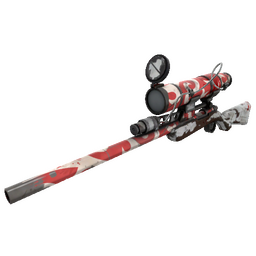 free tf2 item Frost Ornamented Sniper Rifle (Battle Scarred)