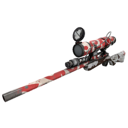 Strange Frost Ornamented Sniper Rifle (Battle Scarred)