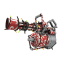 Strange Festivized Killstreak Frost Ornamented Minigun (Field-Tested)