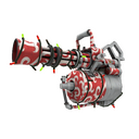Festivized Frost Ornamented Minigun (Minimal Wear)