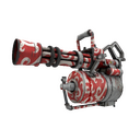 Strange Killstreak Frost Ornamented Minigun (Battle Scarred)