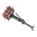 Strange Festivized Professional Killstreak Frost Ornamented Powerjack (Factory New)