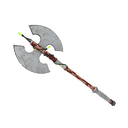 Strange Festivized Professional Killstreak Snow Covered Scotsman's Skullcutter (Minimal Wear)