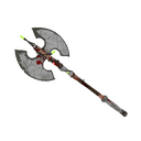 Festivized Snow Covered Scotsman's Skullcutter (Battle Scarred)