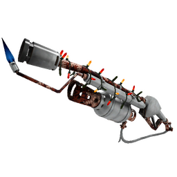 free tf2 item Strange Festivized Snow Covered Flame Thrower (Factory New)