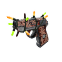 Strange Unusual Festivized Specialized Killstreak Snow Covered Pistol (Well-Worn) (Isotope)