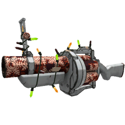 free tf2 item Strange Festivized Specialized Killstreak Snow Covered Grenade Launcher (Minimal Wear)