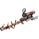 Strange Unusual Festivized Professional Killstreak Snow Covered Sniper Rifle (Field-Tested) (Cool)
