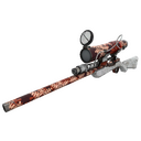 Strange Killstreak Snow Covered Sniper Rifle (Well-Worn)