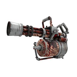 free tf2 item Strange Snow Covered Minigun (Battle Scarred)