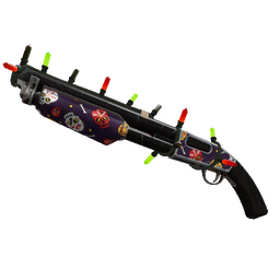 Strange Festivized Killstreak Calavera Canvas Shotgun (Field-Tested)