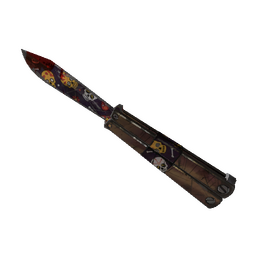 free tf2 item Strange Calavera Canvas Knife (Battle Scarred)