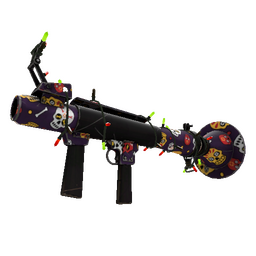 free tf2 item Festivized Calavera Canvas Rocket Launcher (Minimal Wear)