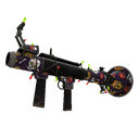 Strange Festivized Killstreak Calavera Canvas Rocket Launcher (Well-Worn)