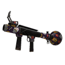 Unusual Calavera Canvas Rocket Launcher (Well-Worn) (Isotope)