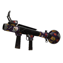 free tf2 item Strange Calavera Canvas Rocket Launcher (Well-Worn)