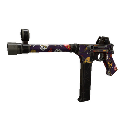 free tf2 item Calavera Canvas SMG (Well-Worn)