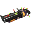 Unusual Festivized Professional Killstreak Calavera Canvas Scattergun (Minimal Wear) (Cool)