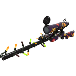 Strange Festivized Calavera Canvas Sniper Rifle (Minimal Wear)