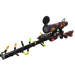 free tf2 item Festivized Calavera Canvas Sniper Rifle (Well-Worn)