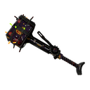 Unusual Festivized Specialized Killstreak Calavera Canvas Powerjack (Battle Scarred) (Isotope)