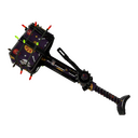 Strange Festivized Calavera Canvas Powerjack (Well-Worn)